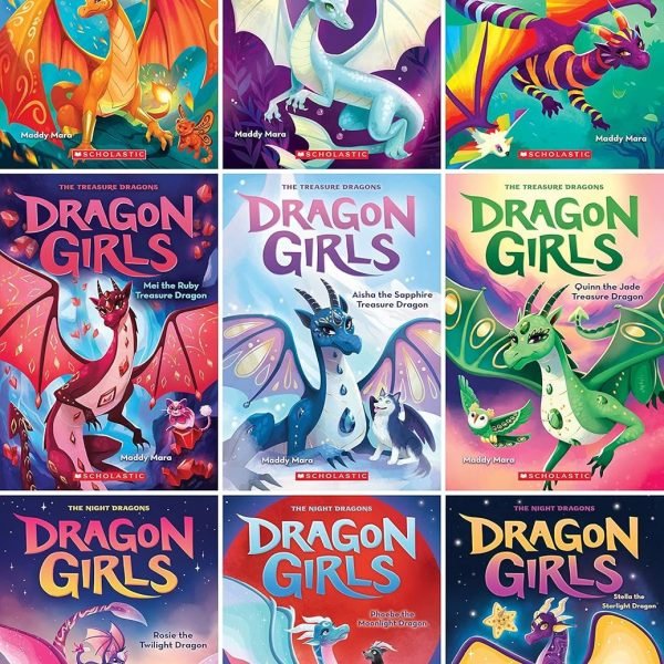 Dragon Girls Series Complete Set, Books 1-9