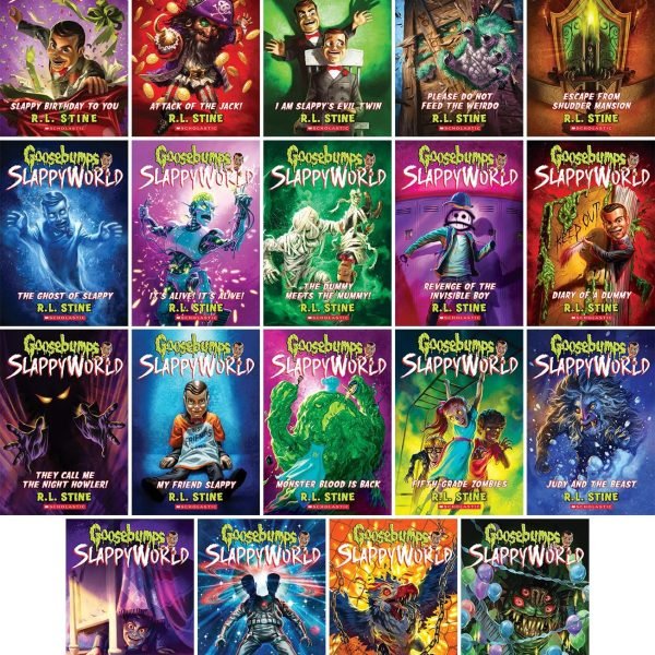 Goosebumps SlappyWorld Series Set, 19 Books