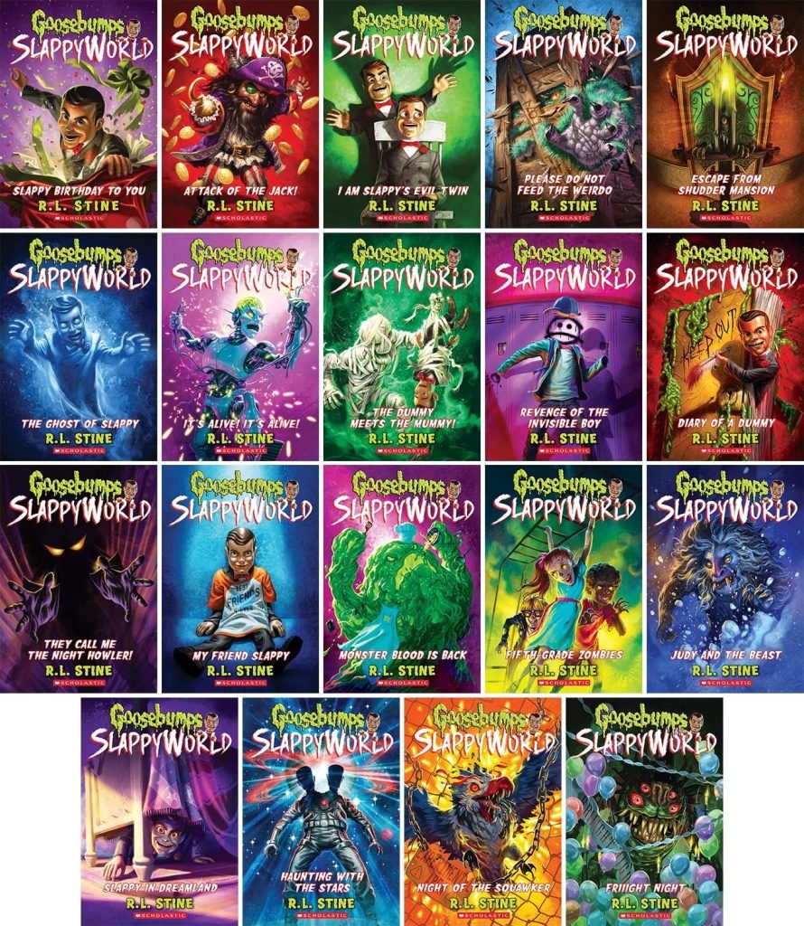 Goosebumps SlappyWorld Series Set, 19 Books