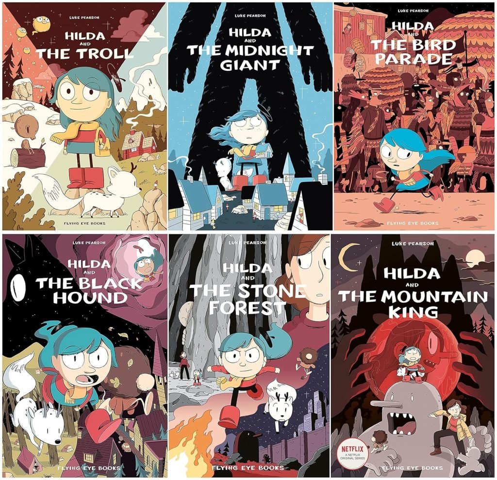 Hilda Complete Book Series Set, 6 Books