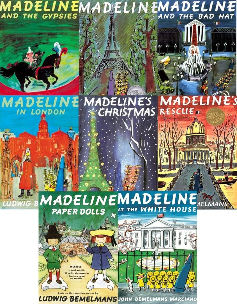 Madeline Series Set, 8 Books