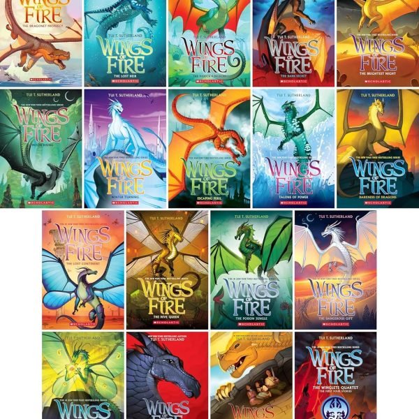 Wings of Fire Complete Series Set, Books 1-18