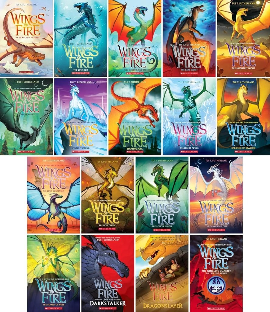 Wings of Fire Complete Series Set, Books 1-18