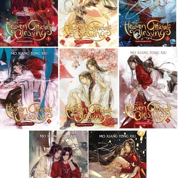 Heaven Official’s Blessing Novel Set, Vol. 1-8 by Mo Xiang Tong Xiu
