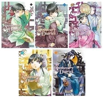 The Apothecary Diaries (Light Novel) Series 5-Book Collection Set (Books 1 to 5)
