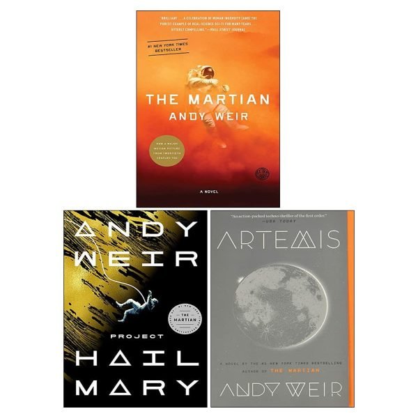 Andy Weir 3-Book Collection Set