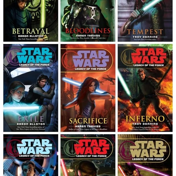 Star Wars: Legacy of the Force Series Set, Books 1-9