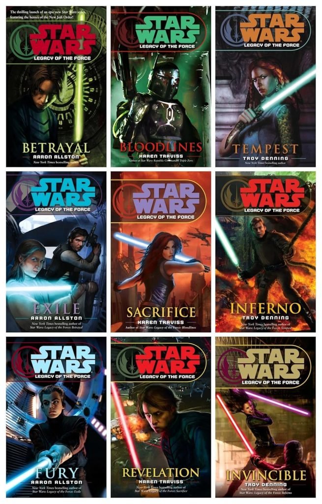 Star Wars: Legacy of the Force Series Set, Books 1-9